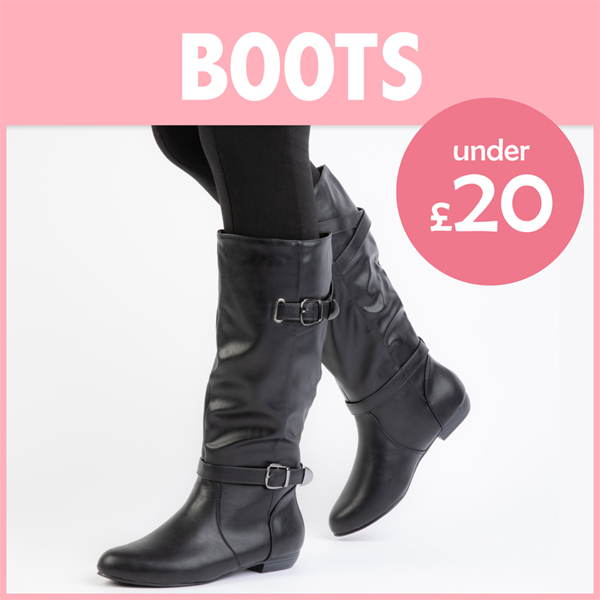 shoe zone over knee boots